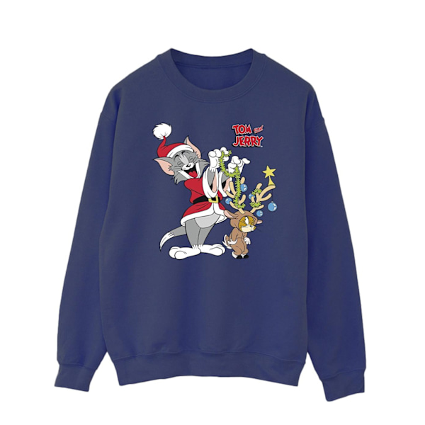 Tom & Jerry Jul Ren Genser XXL Marinblå Navy Blue Navy Blue XXL