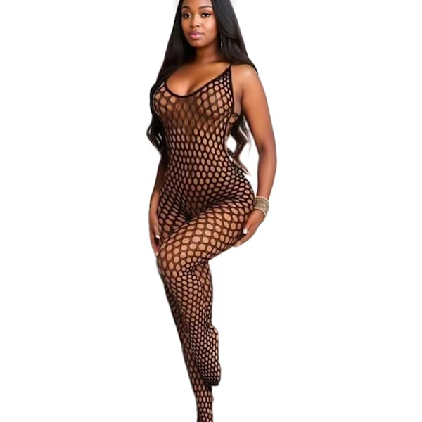 &myaboys Kvinners Fiskenett Strømper Sexy Lingerie Bodystocking Kvinners Undertøy Fiskenett Sexy Strømper Lilla-h