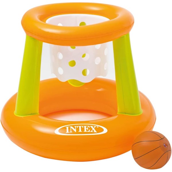 Vandspejl Flydende Basketkurve, Multifarvet, Ø 67 x 55 cm