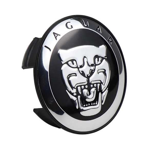 Sarja 4 pyörän keskiökupua HUB CAP Musta 59mm JAGUAR X TYPE X