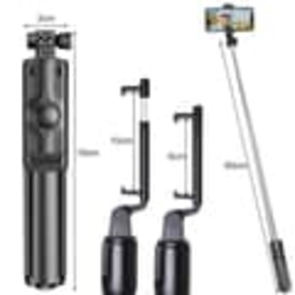 Selfiepinne / Selfie Stick - iPhone/Android - Bluetooth