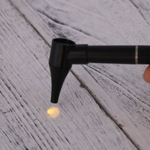 Diagnostiskt otoskop med ficklampa, öroninspektionsinstrument, öronvård