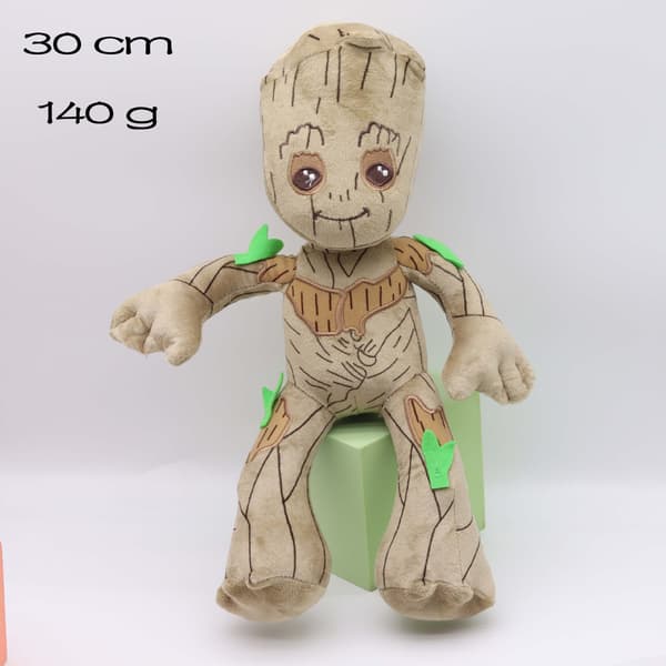 Xbi- Spider-Man parallelunivers superhelte plyslegetøj Standing tree man