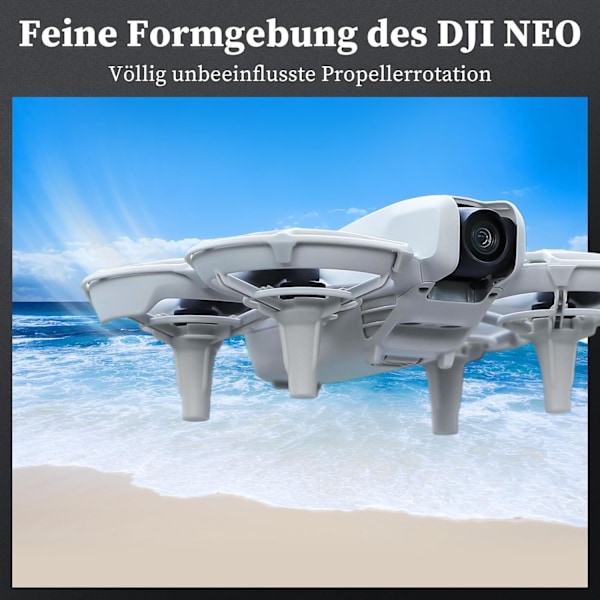 Landningsställ för DJI Neo Tillbehör - 10mm Landningsställ Förlängning, Lättvikts Landningsbenset med Snabbkoppling, DJI Neo Drönartillbehör