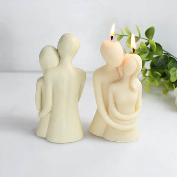 3D silikone lysform, silikoneform til lysstøbning, silikoneform til krop