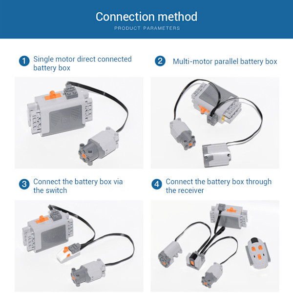 Servomotor Funktionskraftfunktionstillbehör för 88004 0.1