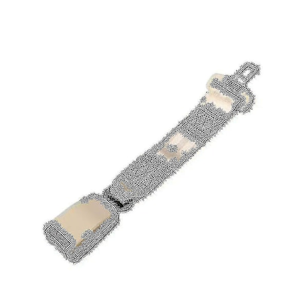 Säkerhetsbälten 1/2 Pack Universal Bilbältesförlängare Justerbar Bältesförlängare 23cm Beige beige 1pc 23cm