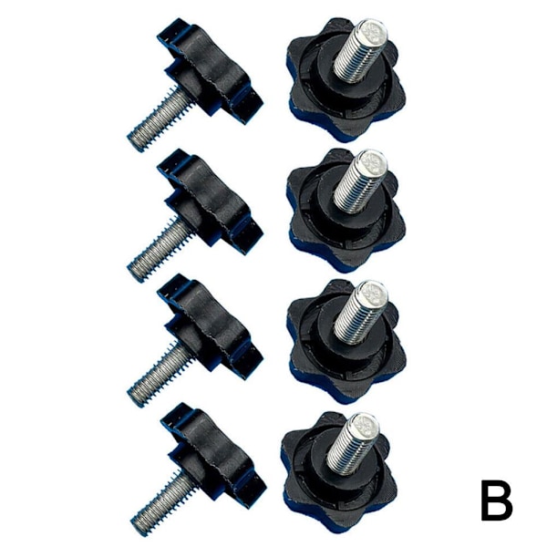 Pedal Fast Skrue til Logitech G25 G27 G29 G920 G923 Rat Wh BlackB 8pcs
