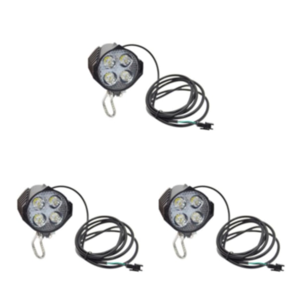 1/3 Polkupyörän LED-ajovalo Kokoontaitettavat kohdevalot Pieni [GKS] 3PCS