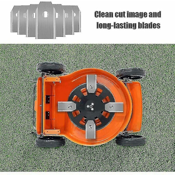 45 X Titanblad för alla Husqvarna/automower/yardforce/gardena robotgräsklippare