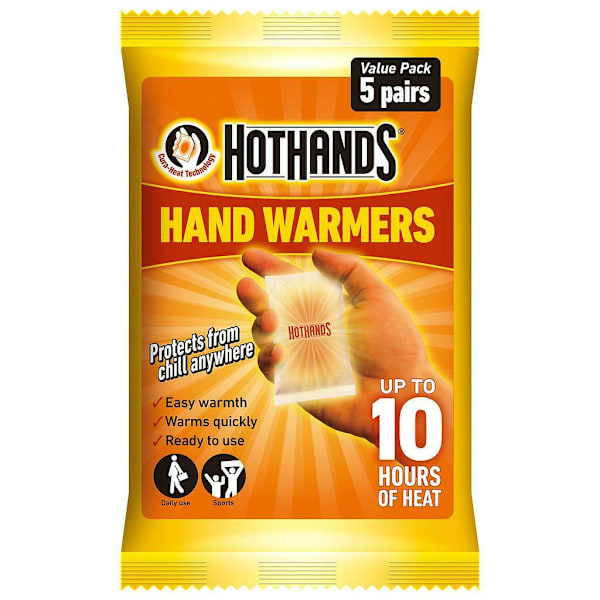 HotHands Handvärmare (5-pack) One Size Vit White One Size