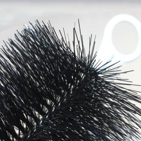10 st kärnborste i rostfritt stål Akvariumfilter Fisktank Rengör verktyg Borstdamm Biokemisk filt black