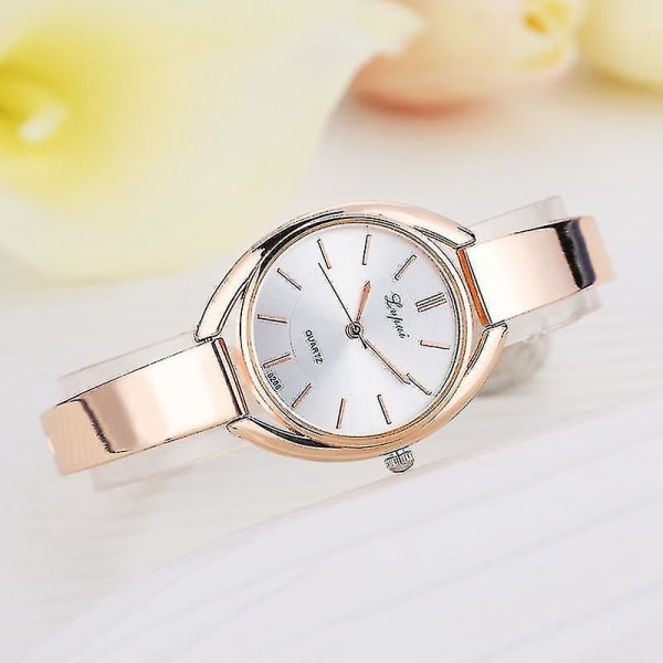 HHL Elegant designad watch Rose Golden Quartz Watch
