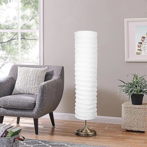 1 st. Papperslampskärm för golvlampa, stående lampskärm, hem, hotell, lampskärm, vardagsrum, sovrum, belysningstillbehör