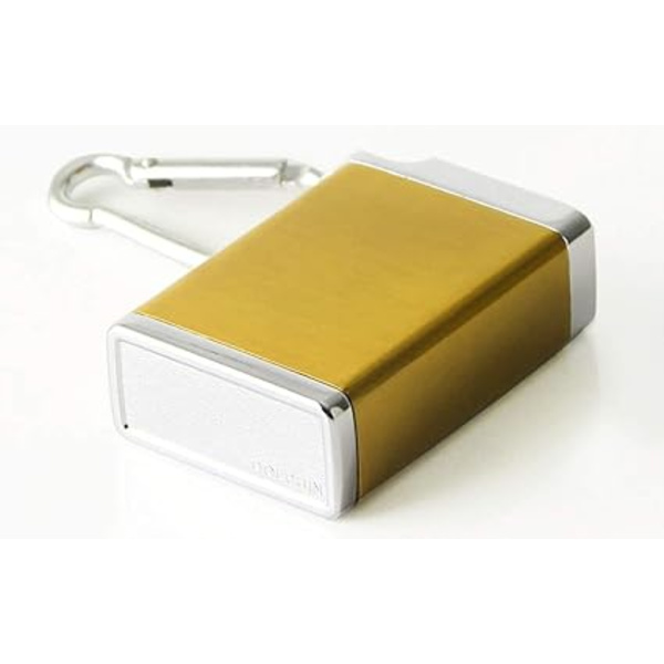 Gyllene bärbar askkopp mini luktsäker fickaskkopp askkopp utomhus [GKS]