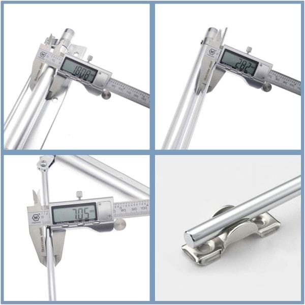 Fjærdørlukker i aluminiumlegering, justerbar dørlukker for husholdninger, overflatemontert automatisk lukker 40 kg (1 stk) VEBTles Sunmostar