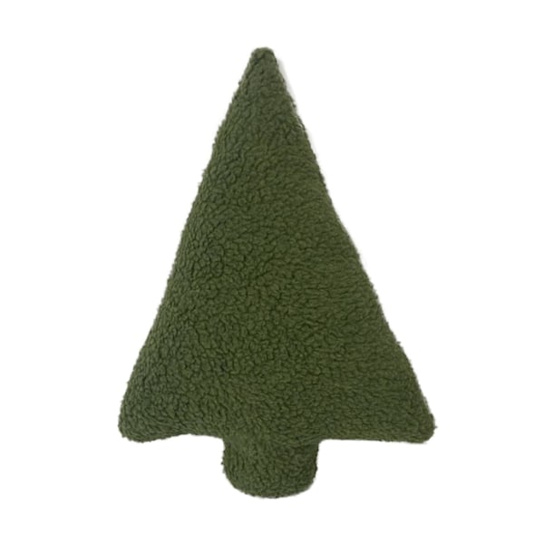 Julny Plysj Julgran Pute Sesongdekorasjon (30 * 21cm)