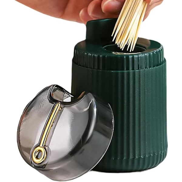 2 st Automatisk Tandpetare Dispenser, Tandpetarehållare