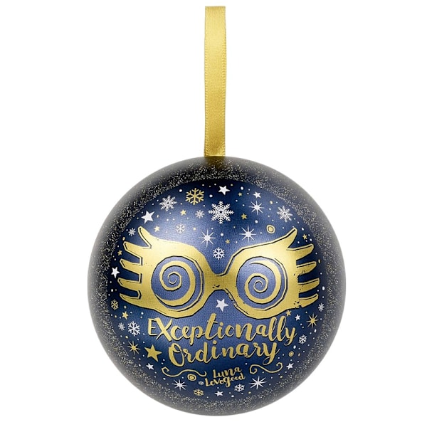 Harry Potter Luna Lovegood Julgranskula En Storlek Blå/Guld Blue/Gold One Size