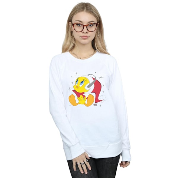 Looney Tunes Dame Jul Tweety Sweatshirt S Hvid White S