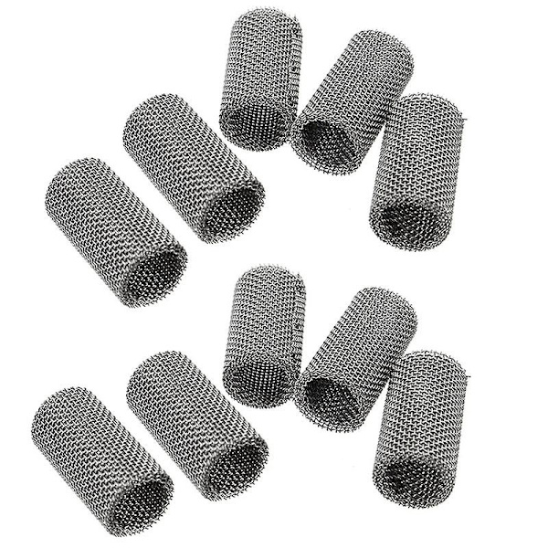 10 stk. Mini Bil Gløderørsbrænder Si Filter Luft Parkeringsvarmer Rustfrit Stål Til Eberspacher Airtron[GKS]