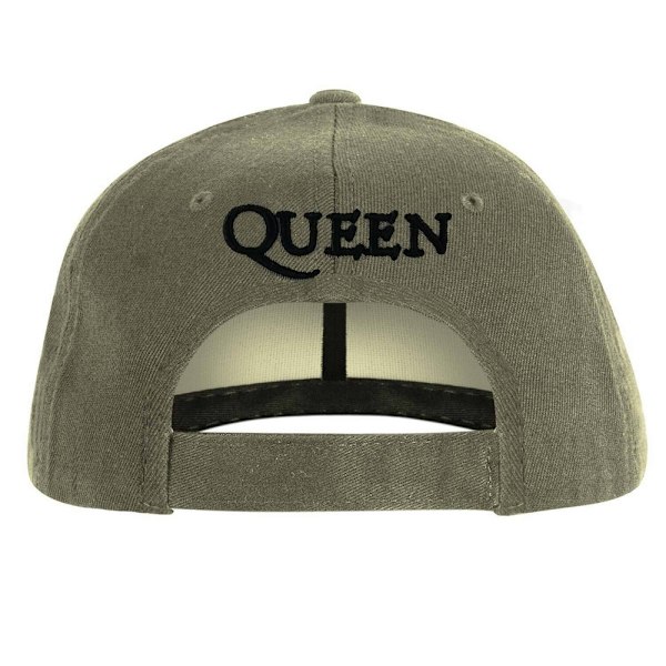 Queen Unisex Voksen Crest Baseball Cap One Size Sand Sand Sand One Size