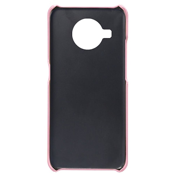 KSQ Dubbla Kortplatser PU Läderbelagt PC Skal Fodral för Nokia X10/Nokia X20 Style C Nokia X10 5G Gradient pink