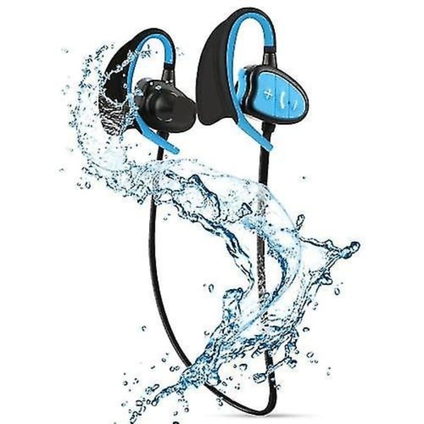HHL Simhörlurar Trådlösa Bluetooth 5.0 hörlurar IPX8 Vattentäta hörlurar Sportheadset