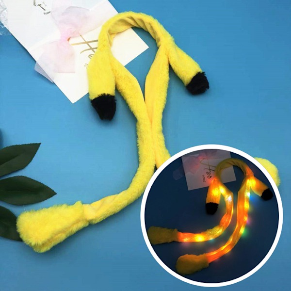 Pupu Korvat Pehmolelu Hiusten Vanne Pääpanta Yellow