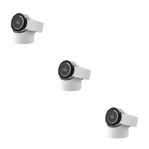 1/2/3/5 Kätevä ja monitoiminen latausteline kellolle, valkoinen[GKS] white 3PCS