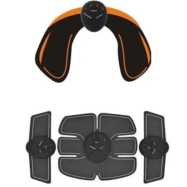 Elektrisk Höfttränare, Glute Trainer, Intelligent EMS Höfttränare Massager, Smart Bärbar Sätesmuskelstimulator, Butt Lifting Maskin [GKS] A：Abdomen + Arms