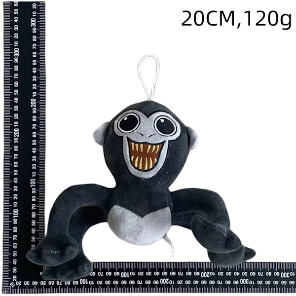 Gorilla Tag Plys, Jeff Plys, Jaw Clamps Plys Dukke Legetøj, Fyldte Dyr Legetøj