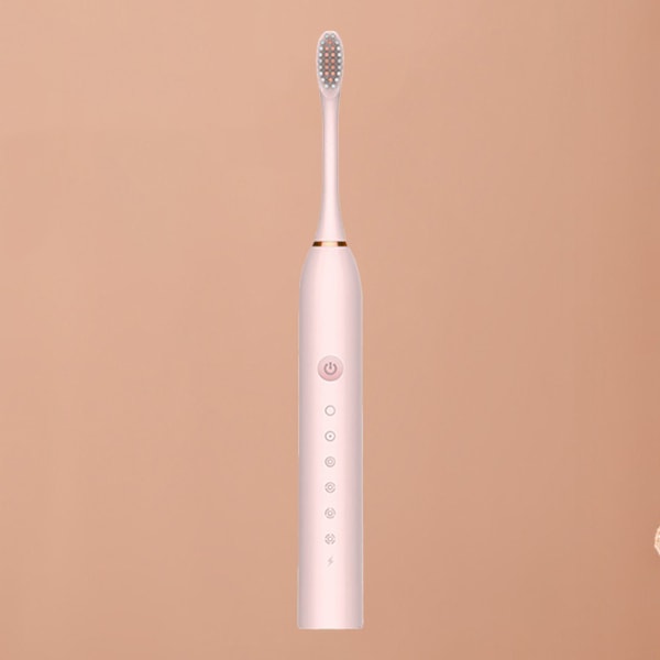 Elektrisk Tandborste Barn Vuxna Universal Helt Automatisk Ultra Sonic Mjuk Borst Oral Vård Produkter Rosa