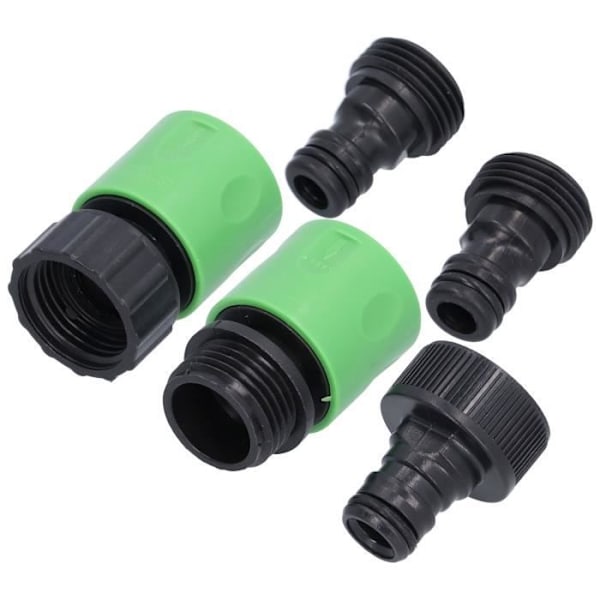 Fdit Hageslange Nippel 3/4 NPT Slange Hurtigkobling Nippel Hann Innvendig Gjenge for Hagevanning【GKS】