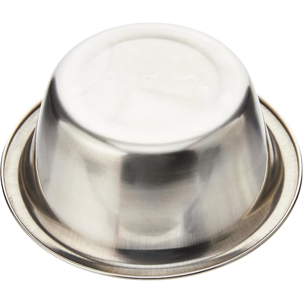 Rostfri matskål för husdjur, 11 cm [GKS] beige Beige