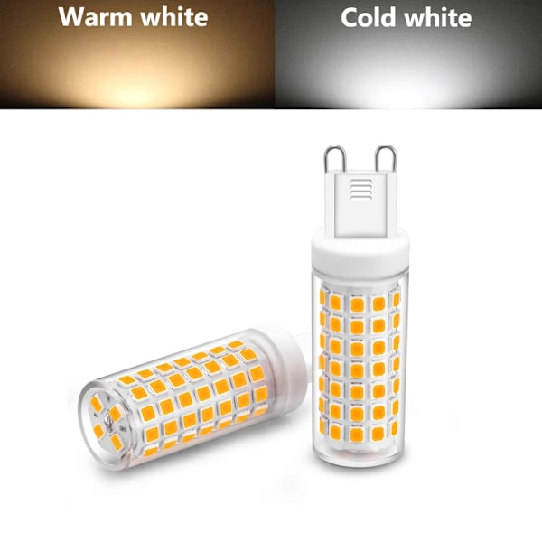 G9 LED 5W 9W 12W 15W 20W AC110V 220V LED Pære SMD 2835 3014 LED G9 Lys Erstatter 30/40W Halogenpære 10W 220V 10W 220V 10W 220V Warm White
