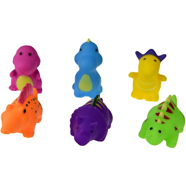 6 kpl kylpyammeleluja Dinosaurukset Lapselle Kylpyyn
