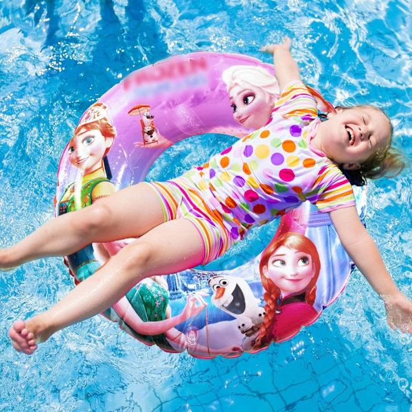 Svømmering til børn, gummiringe pool floats, oppustelig ring til børn sommer pool strandfest til 2-5 årige børn sommer strand vandlegetøj C