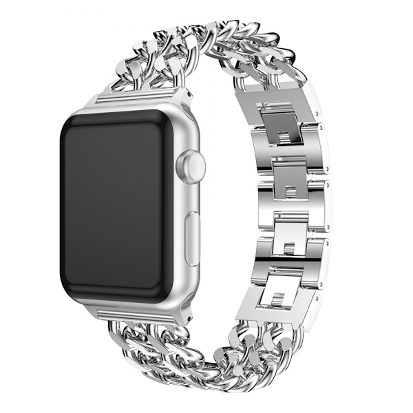Cowboy Metallarmband Kompatibelt med Apple Watch Armband Serie 8 7 6 SE 4 5 3 2 1 38/40/41mm, Armbandsrem