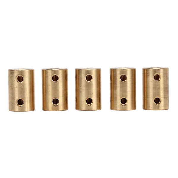 Stiv Kobling i Messing Motorakseltilkobling 5 stk 14mm OD 22mm Lengde 5 Til 8mm ID Bore【GKS】
