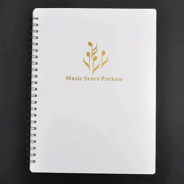 Sheet Music Storage Folder - A4 Letter Size Double Sided Sheet Music Folder for Mu.