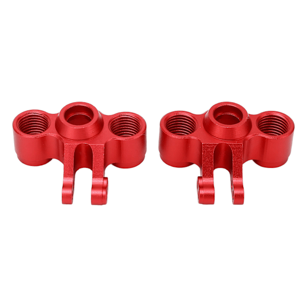 1 Par RC Främre Bakre Axelhållare Aluminiumlegering Universal Axelhållare för Traxxas E Revo VXL RC Bildelar 1/16 Röd