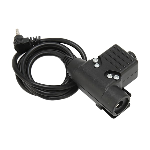 MH U94 PTT-kabeladapter Plug and Play Headset Push to Talk Adapterkabel for YAESU FT 60r VX 3r VX2R VX5r VX2r