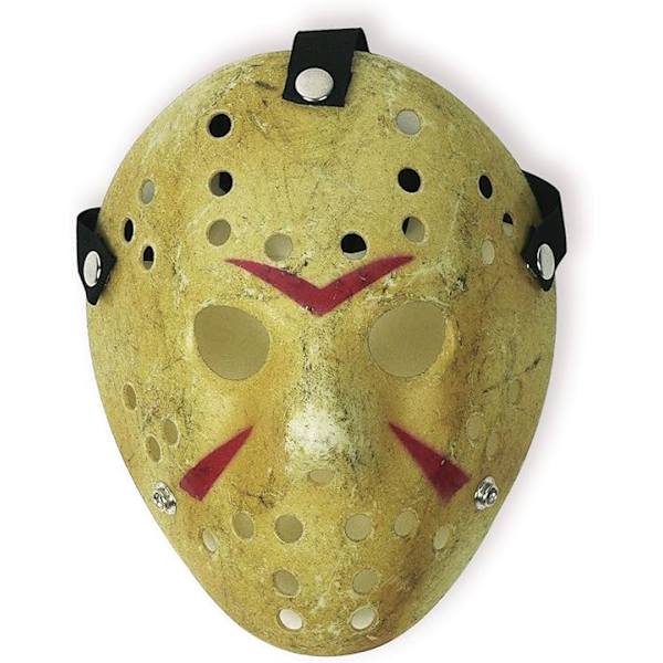 Naamio Cosplay Halloween-asu Naamio Rekvisiitta Kauhu Jääkiekko Keltainen