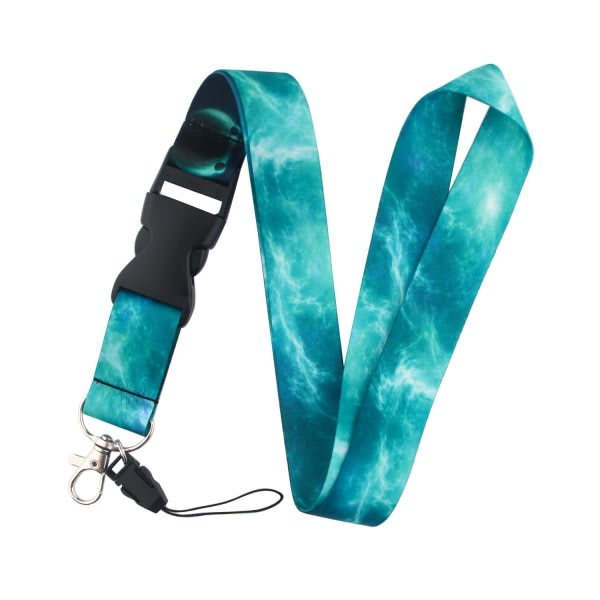 Nebula Star Quality Lanyard med nyckel eller ID-bricka