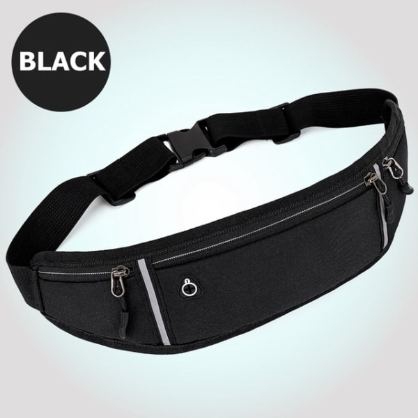 Professional running bag for sports belt Mobile phone C Black one size