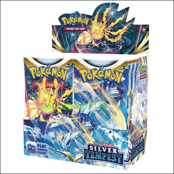 Pokemones Cards TCG: XY Evolutions Förseglad Booster Box Silver Tempest