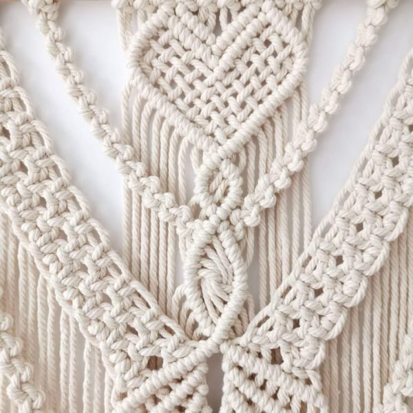 Bohemian Macrame Fototapet Gobeläng Heminredning