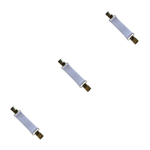 2/3/5 Dam Skjortklänning För Cinch Back Tröja Kofta Clip Vit 13x2.25cm[GKS] White 13x2.25cm 3Set