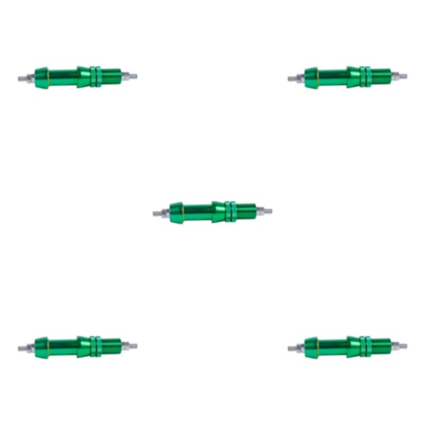 1/2/3/5 Aluminium Legering Bowfishing Flue Fiskestang Hjul Mount Hjul Grøn 21x3.5x3.5cm[GKS] Green 21x3.5x3.5cm 5Set